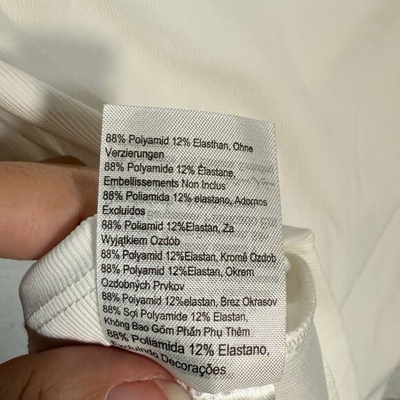 Cotton on Women's Active Rib Gym T-shirt - White  small - Picture 5 of 5